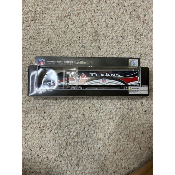 NFL Houston Texans Transport Series Die-Cast Collectible Tractor Trailer - Picture 1 of 5